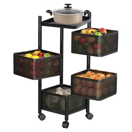 Metal Square High Quality Kitchen Trolley with Wheels Metal Square High Quality Kitchen Trolley with Wheels