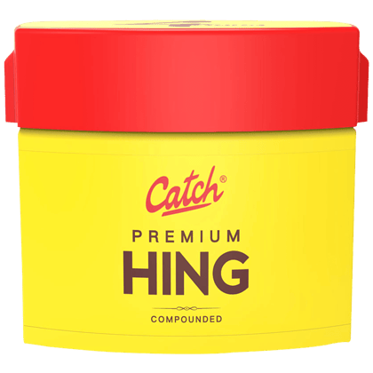 Catch Premium Hing - Compounded, Rich In Aroma & Flavour, 12 G Bottle