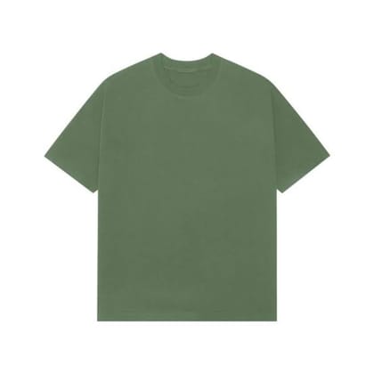 Olive Green Crew-Neck T-Shirt