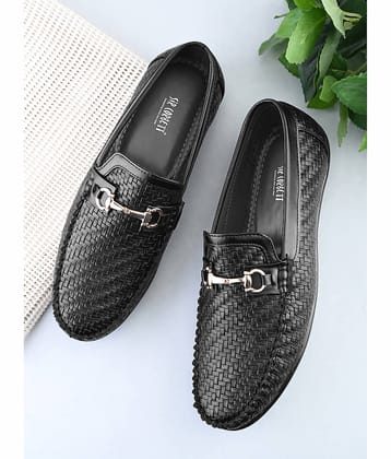 Sir Corbett Black Men's Slip on