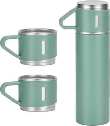 Vacuum Flask Bottle with Cup Set 500ml