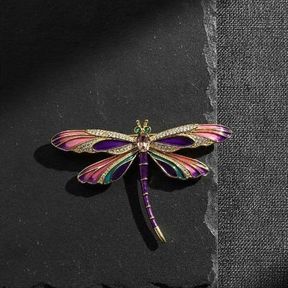 Celestia Dragonfly Luxe Brooch