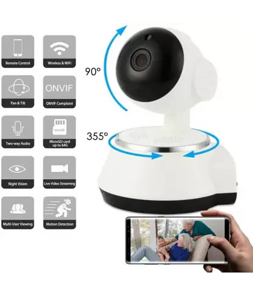 SKY HUB V380 Pro  IP Shelf 1280*720p Camera