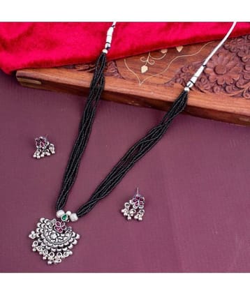 Sukkhi - Black Mangalsutra Set ( Pack of 1 )