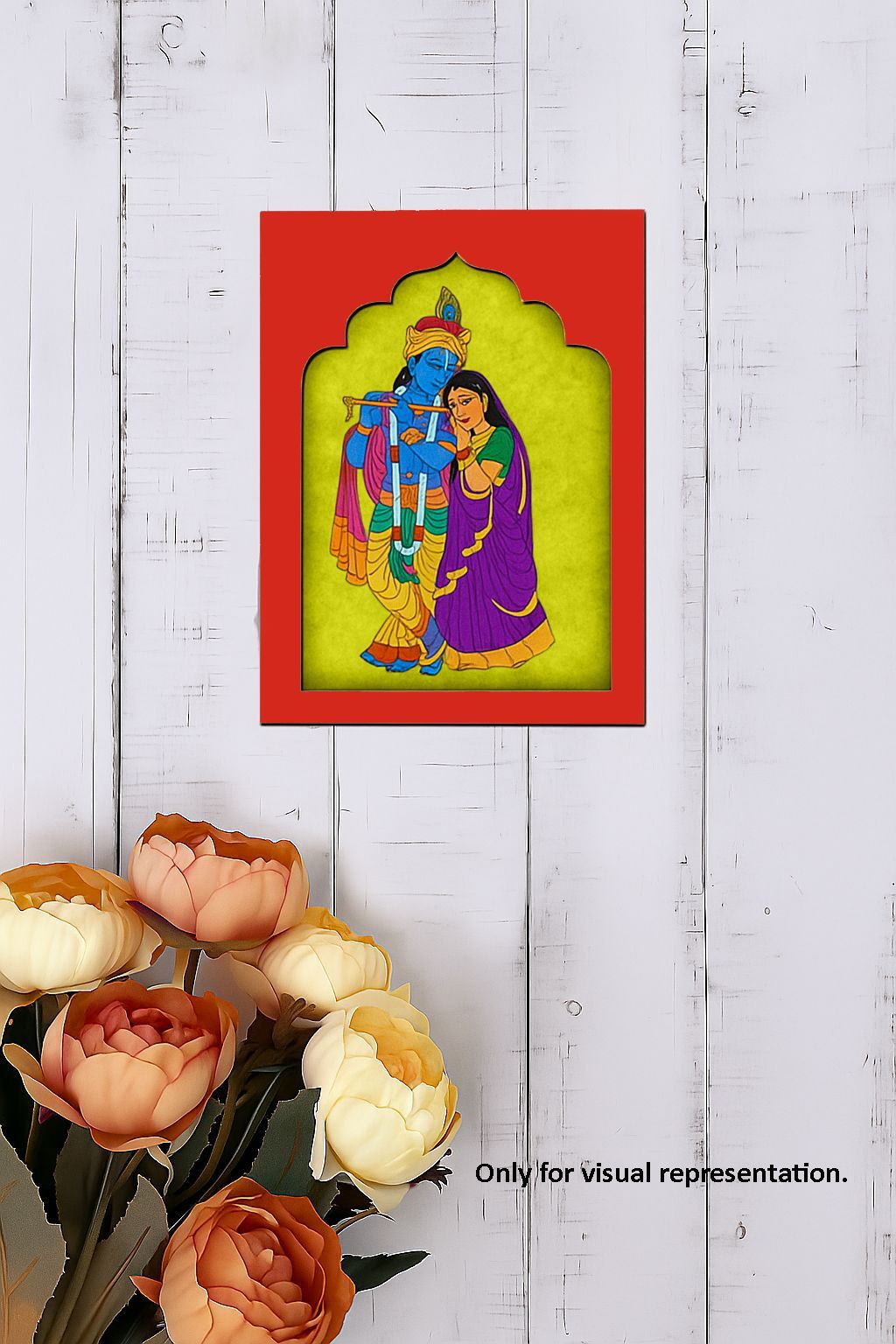 Dbeautify's Krishna Radha Wall hanging Art