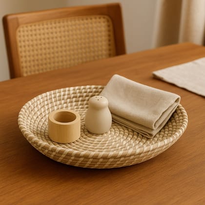 TigerWeave Oval Dining Tray