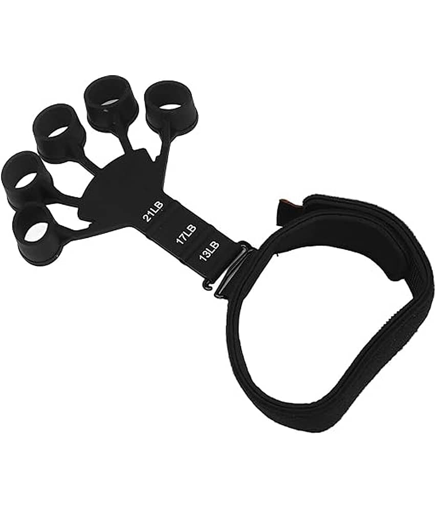 Hand Grip Strength Trainer for Men and Women, Gym and Home Workout Equipment with Rubber Grippers - Finger Gripper - Strengthener for Climbing, Guitar, Forearm, Exerciser For Hand and Wrist Muscles Fitness and Physiotherapy, Pack of 1