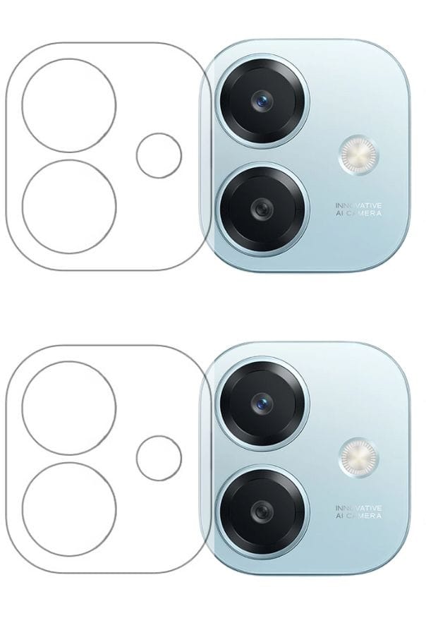 ISAAK Back Camera Lens Protector compatible for OPPO A3 5G (Pack of 2)