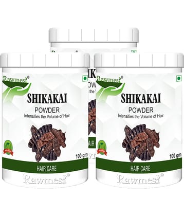 rawmest Shikakai Powder 300 gm Pack of 3