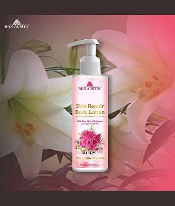 Bon Austin  Premium Rose ,White Lily Body Lotion   - For Dry Winter Skin Lotion 200 ml