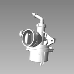 Hero Genuine Carburettor Assembly for Splendor+ | OEM Fit | Efficient Fuel Air Mixing | Durable Construction | Reliable Engine Performance | Easy Installation - 16100KWH762S