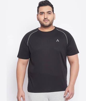 AUSTIVO - Black Polyester Regular Fit Men's Sports T-Shirt ( Pack of 1 )