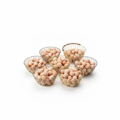 Fresh Farm Eggs (5kg) - 5 kg - 20 units in wire baskets