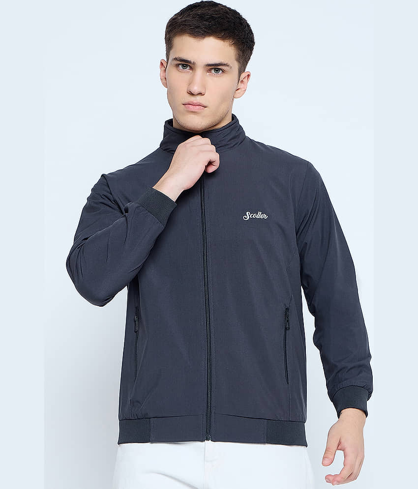SCOLLER Polyester Men's Windcheater Jacket - Olive ( Pack of 1 )