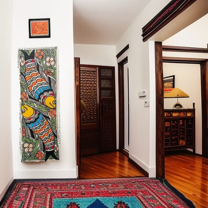 Handmade Madhubani Paintings - Vibrant Indian Art for Home Decor