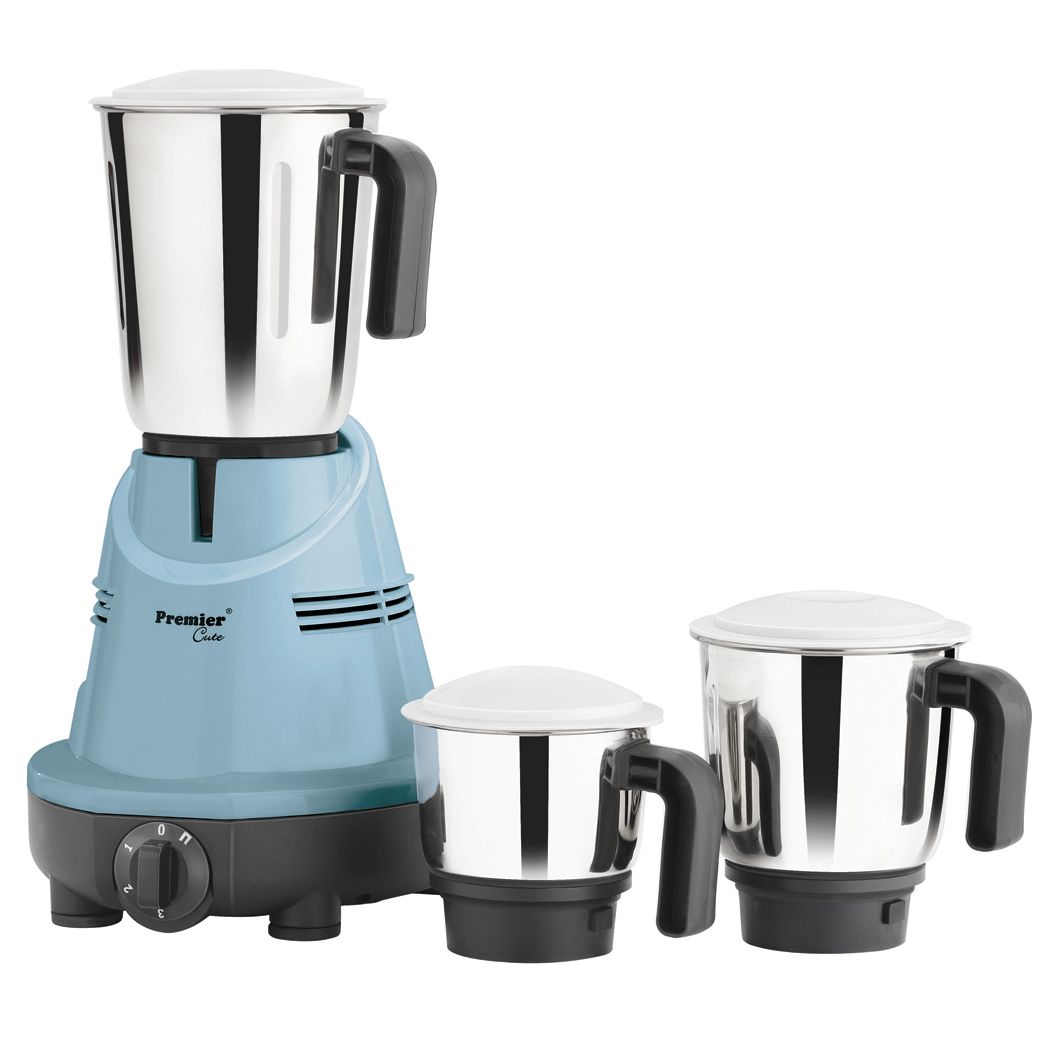 Premier Cute 550W  Mixer Grinder KM512 - Blue