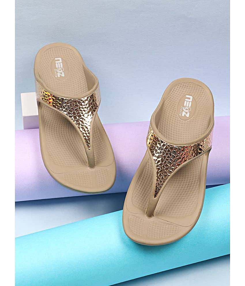 Neoz Maroon Women's Flip Flop