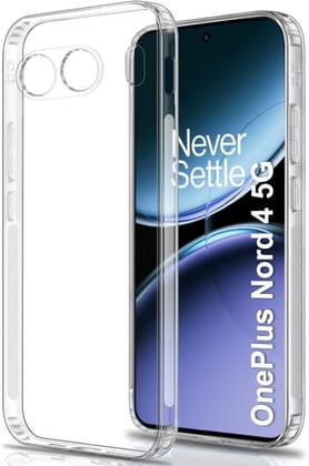 PLUGTECH TPU Ultra Hybrid Clear Camera Protection Back Cover Case for OnePlue Nord 4