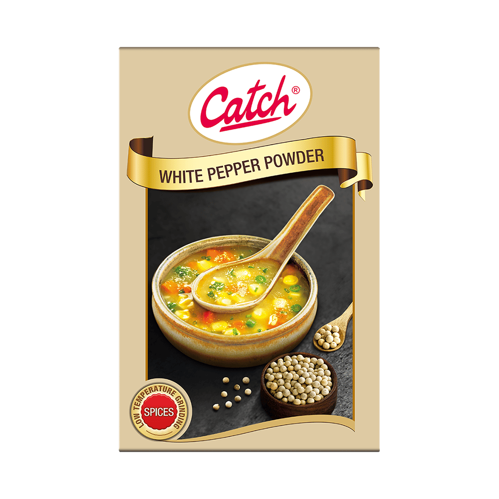 Catch Straight Premium BIB || White Pepper Powder || 100 Grams