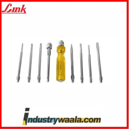 Link Screw Driver Kit 8 Blade