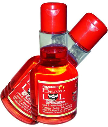 Hti Lal & COOL Beard Oil 120 ml Pack of 2
