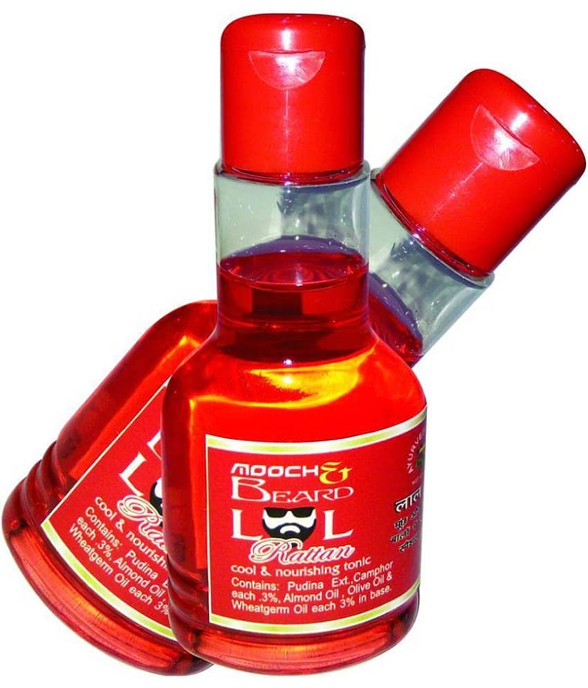 Hti Lal & COOL Beard Oil 120 ml Pack of 2