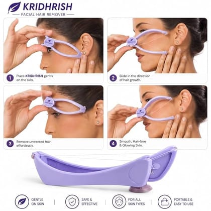 Manual Facial Hair Remover Tool, Spring Coil Epilator for Upper Lip, Chin, Cheeks & Fine Facial Hair, Portable Hair Removal Device for Women & Men Manual Facial Hair Remover Tool, Spring Coil Epilator for Upper Lip, Chin, Cheeks & Fine Facial Hair, Portable Hair Removal Device for Women & Men