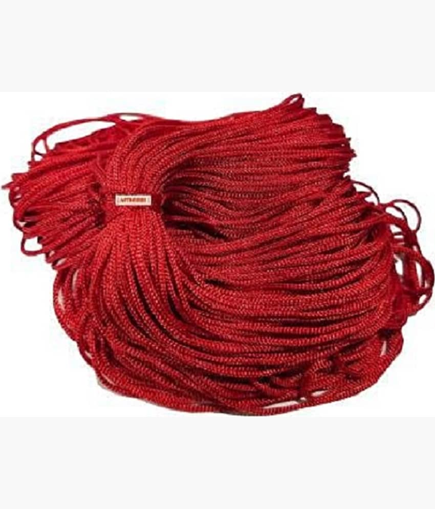 ASTRODIDI Religious Red Sacred Thread Laal Silk Dhaga Approx 25 Meter Thread