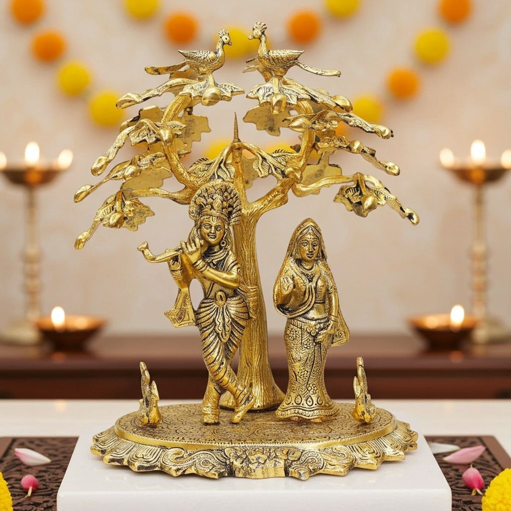 Aluminium R K Standing Tree Gold (ASMAS201 G)