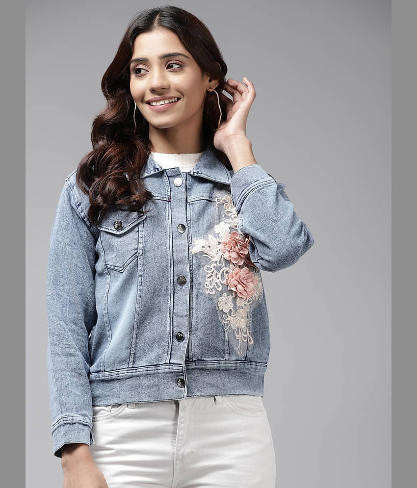 Aarika - Denim Blue Denim Jacket