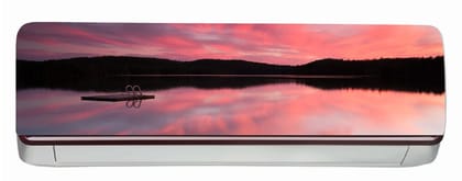 DreamKraft Beautiful Clouds with Ocean View AC Sticker (Multicolor PVC Vinyl, 30cm X 91cm) DreamKraft Beautiful Clouds with Ocean View AC Sticker (Multicolor PVC Vinyl, 30cm X 91cm)