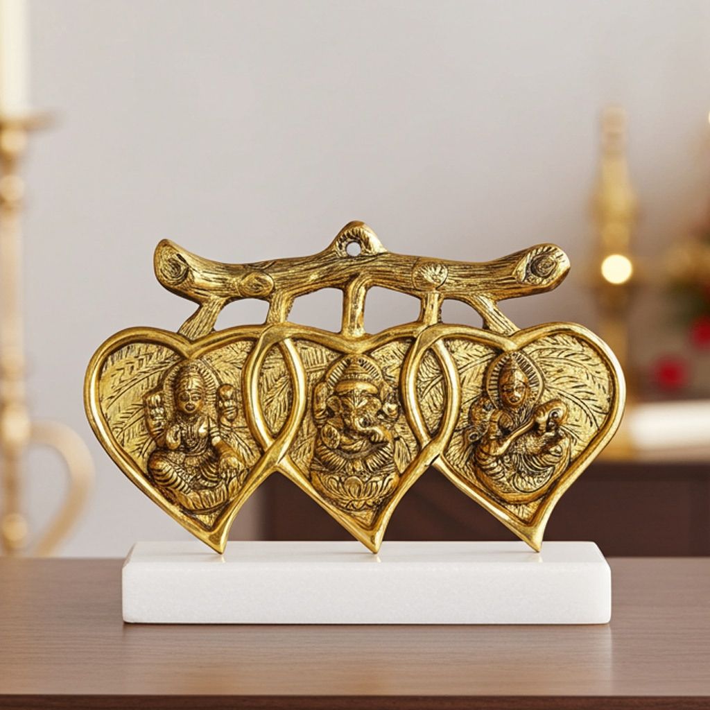 Aluminium Showpiece Wall Hanging LGS Statue (ASMAS453 G)