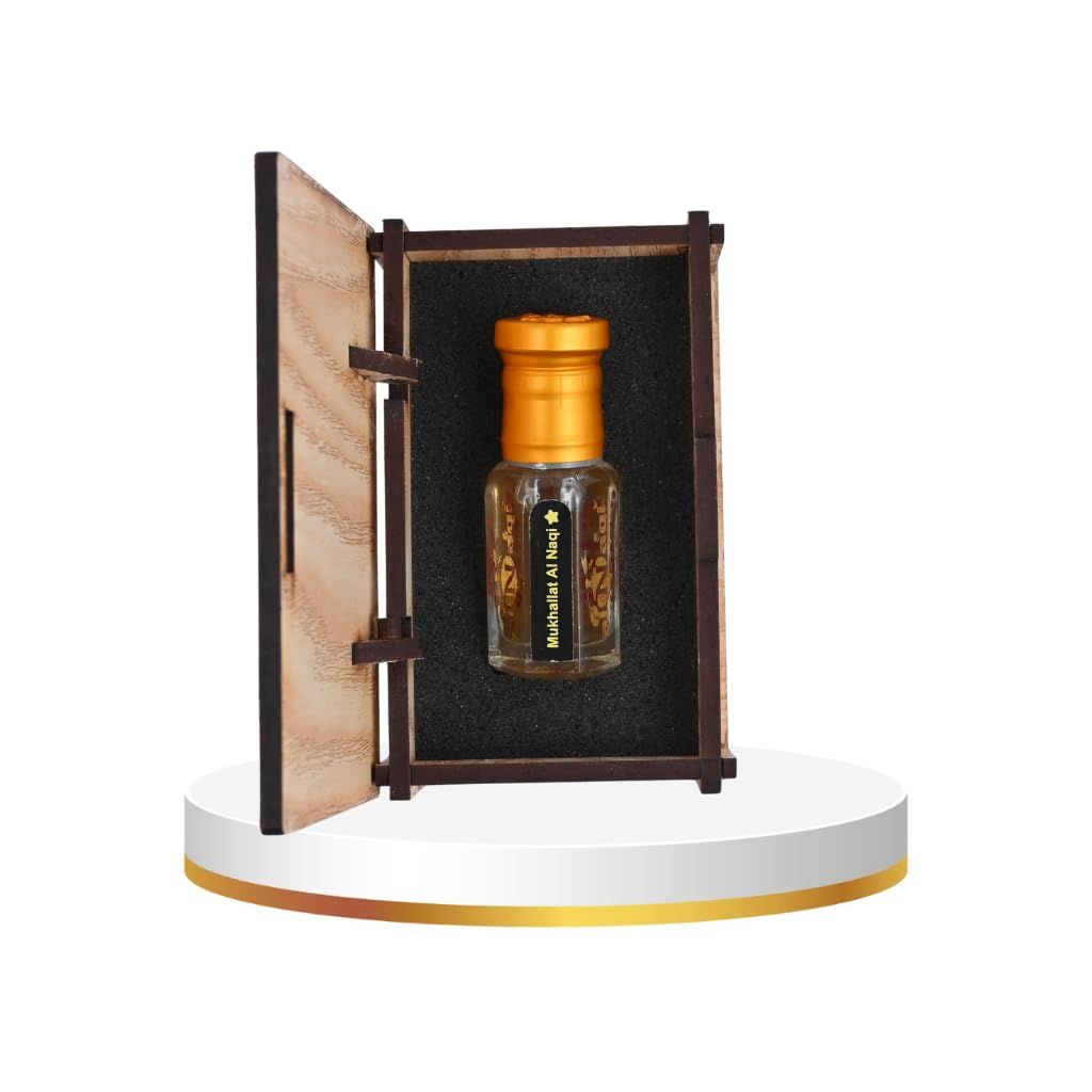 alNaqi Mukhallat 6ml - Original Arabian Oud Mukhallat, Alcohol Free Signature Blend, Long Lasting Luxury-Attar-For-Men, Premium Woody-Itra