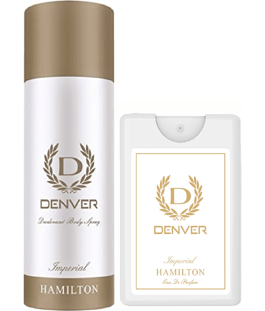 Denver Imperial Deo - 200ML & Imperial Pocket Perfume - 18ML (Combo Pack of 2)