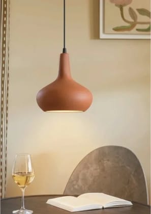 Mrida  Terracotta  Pendant  Light  24 Cm X 26.5 cm