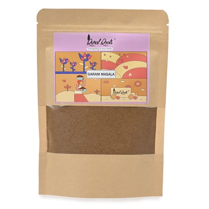 Rural Roots Garam Masala Powder - 100g | Traditional Perfect Blend of Spices with Great Taste | Rich Aroma & Flavour | No Added Colour and Preservatives Rural Roots Garam Masala Powder - 100g | Traditional Perfect Blend of Spices with Great Taste | Rich Aroma & Flavour | No Added Colour and Preservatives