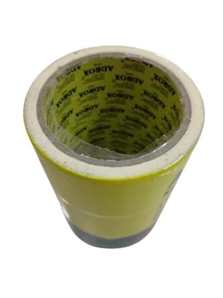 ADROX MASKING TAPE ROLL WIDTH 2 INCH LENGTH 20 METER PACK OF 3