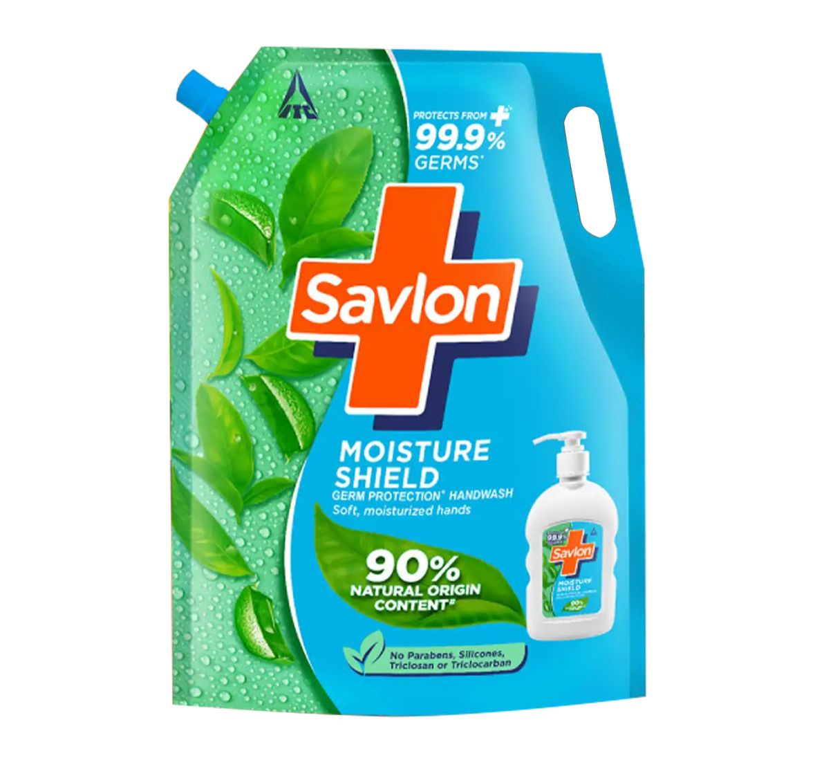 Savlon Moisture Shield Germ Protection Liquid Handwash Refill pouch