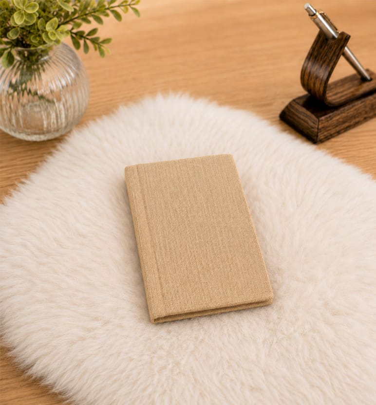 Handcrafted Jute Small Size Diary