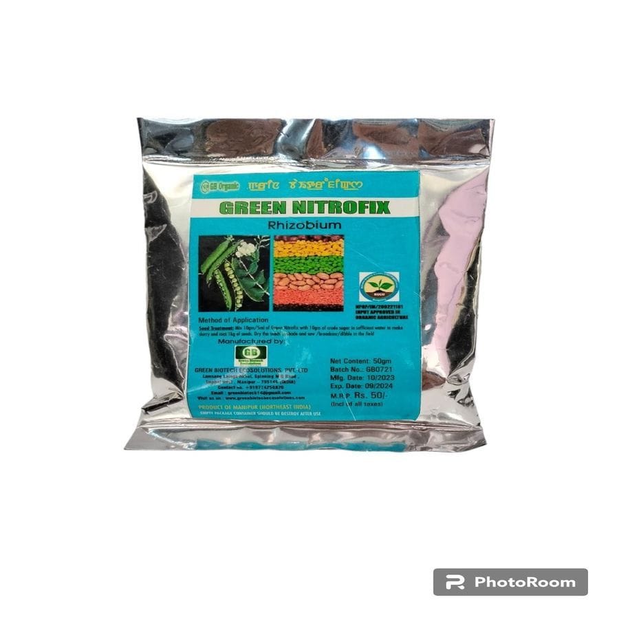 Green Nitrofix Rhizobium (Rz) - 50 gm - 1 packet