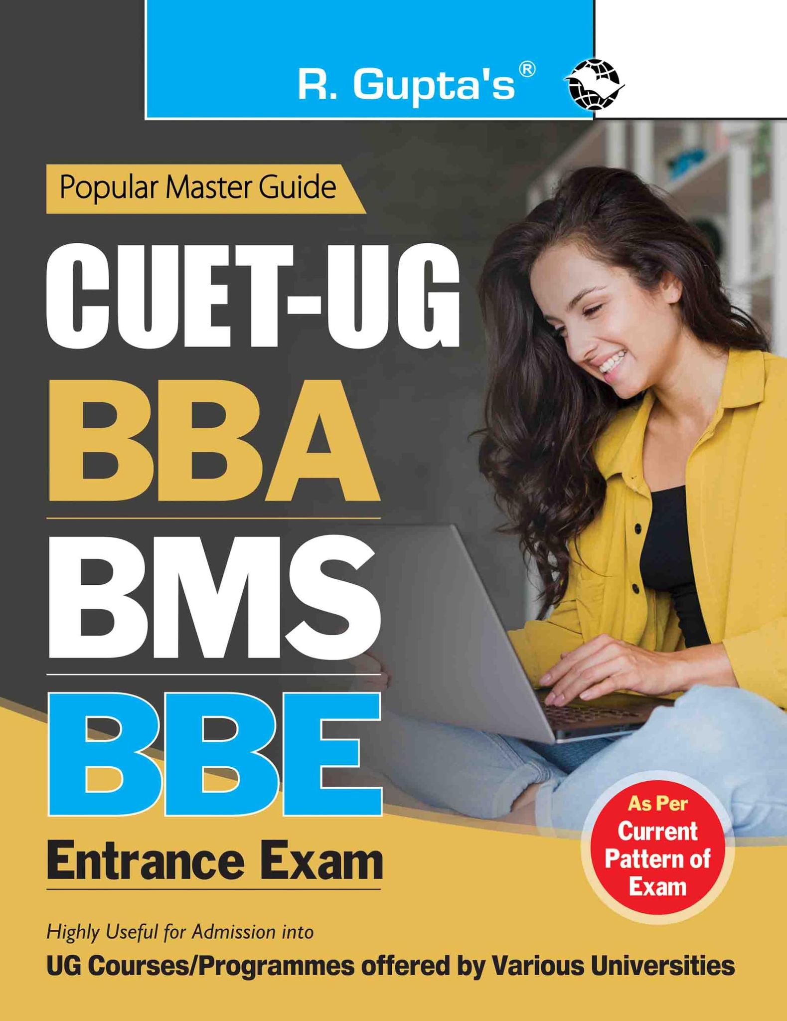 CUET-UG: BBA/BMS/BBE Entrance Exam Guide (R-2587)