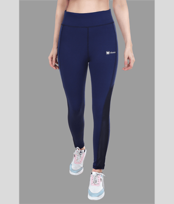 IDASS - Lycra Slim Fit Blue Women's Jeggings ( Pack of 1 )