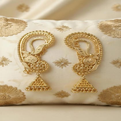 Paisley Royale Jhumka Earrings