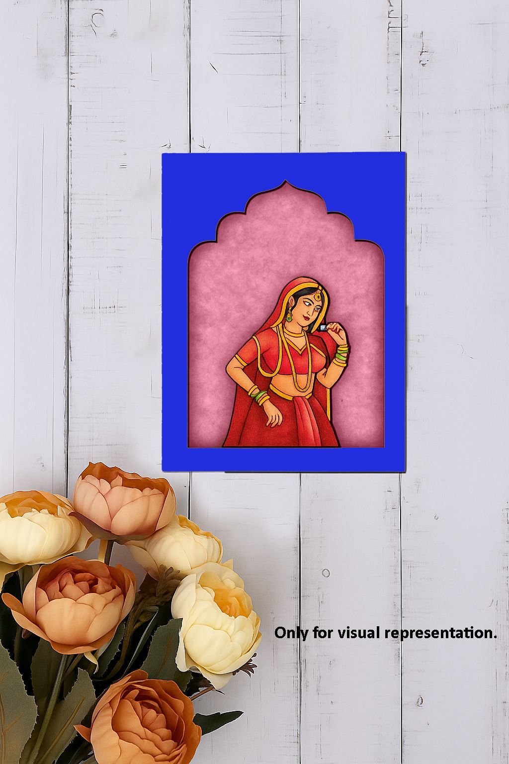 Dbeautify's DIY MDF Traditional Rajasthani Lady Dancing