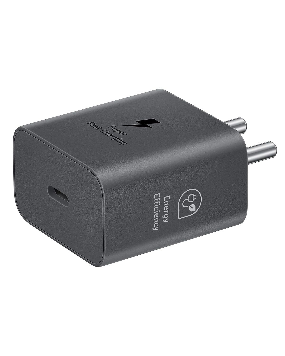 Vaku Original Samsung 25W Charger USB Type C Adapter for Samsung Galaxy Z Fold 6/5/4,Z Flip6/5/4, S25/S24/S24+/S24 Ultra, S23/S23+/S23 Ultra/S23 FE, M17 5G with Type C Cable-Grey