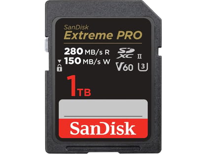 SANDISK Extreme PRO SD Memory Card  - 1 TB