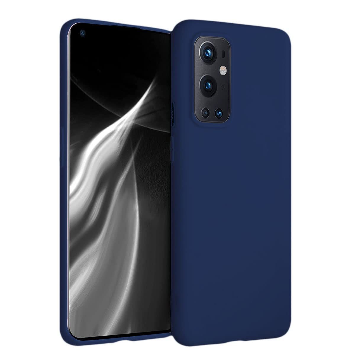 LIRAMARK Liquid Silicone Soft Back Cover Case for OnePlus 9 Pro