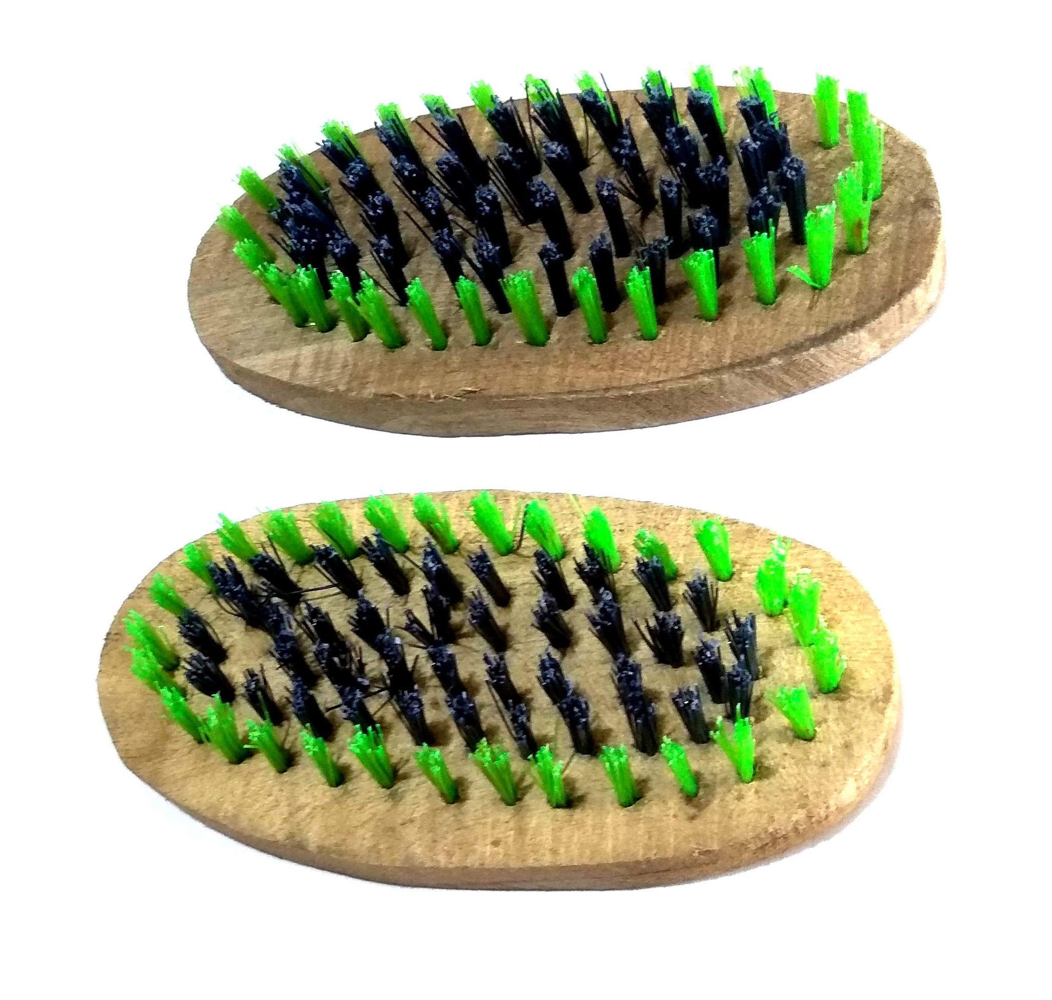 Nawani Products Cloth Washing Brush (Wooden) - Combo
