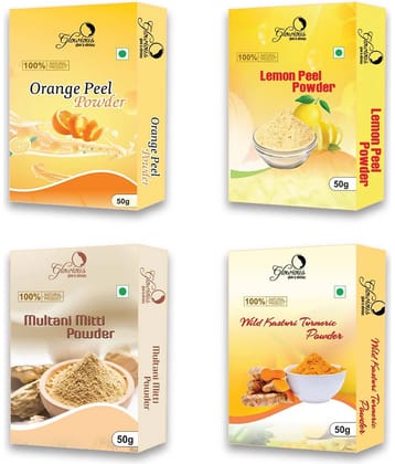 glowious - Skin Toning Face Pack for Normal Skin ( Pack of 4 )