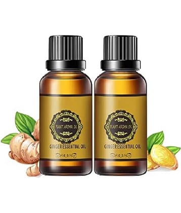 Oilanic Fat Loss Oil Ginger Weight Loss Oil Shaping & Firming Oil 30 mL Pack of 2